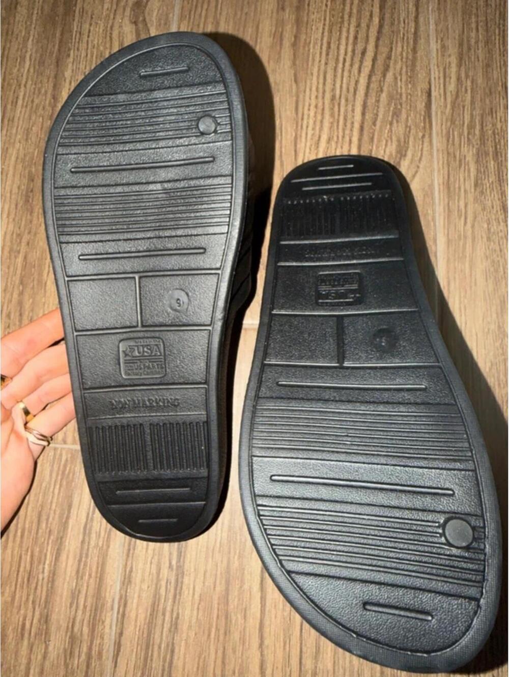 Black Walmart Slides